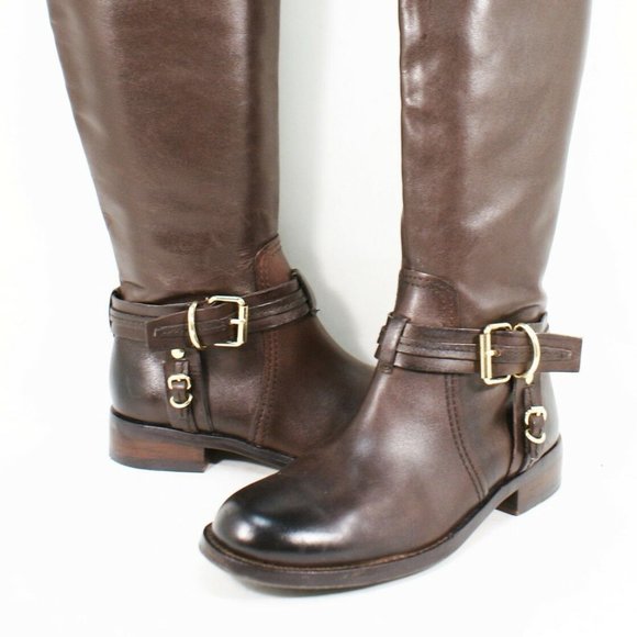 Vince Camuto Kabo Brown Riding Boot 65 